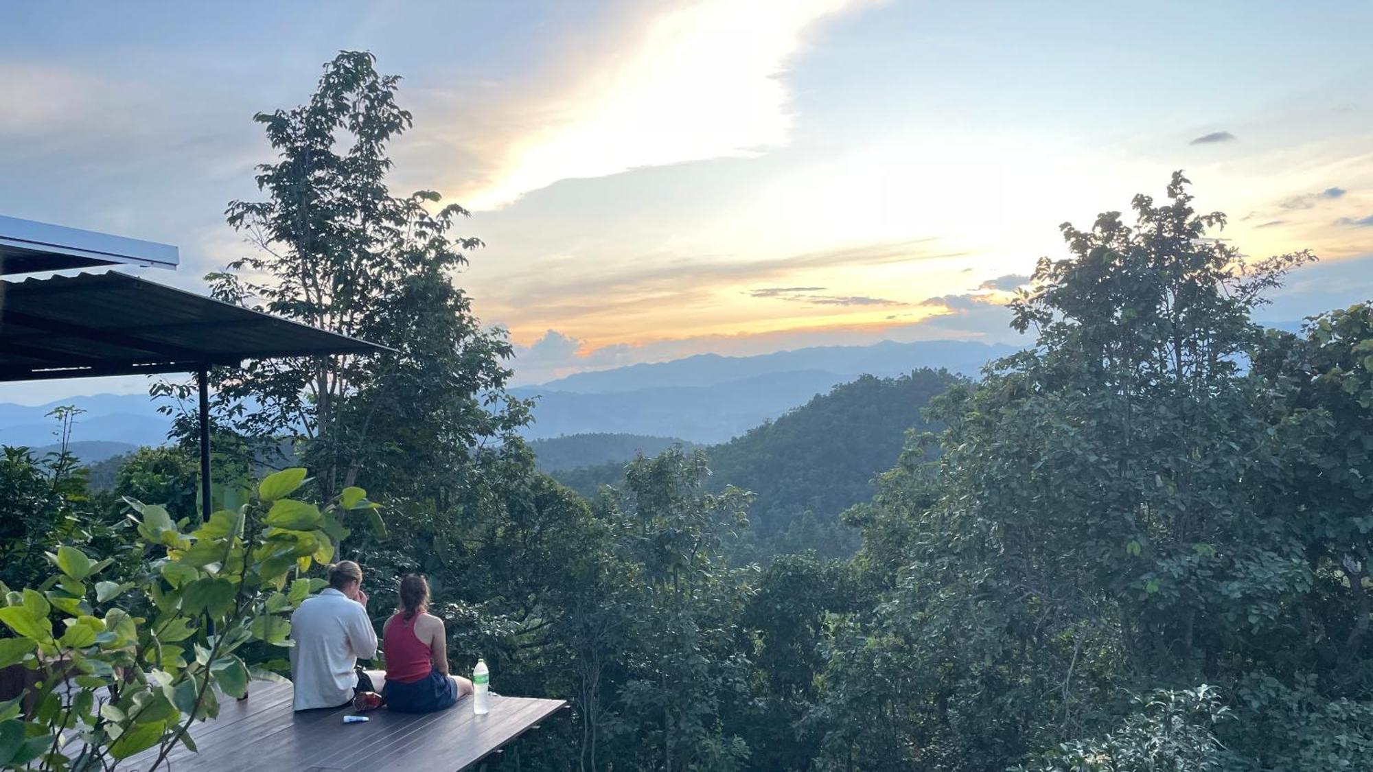Monsonkeang Camping View ม่อนสันเกี๋ยง Мае Чаем Екстериор снимка